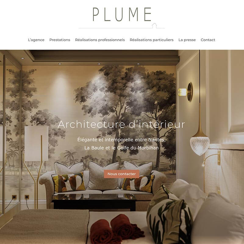 Page d'accueil du site du photographe Philippe Guénin, format carré.